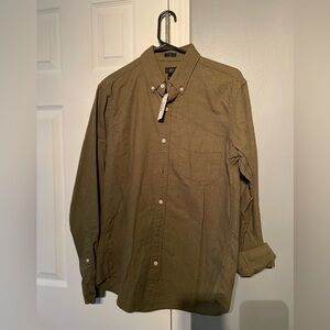Men's J.Crew slim oxford button down.  Color BGR size M